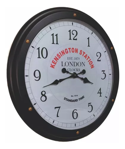 Reloj Pared 60cm Ø Mecanismo decorativo - Central Llums