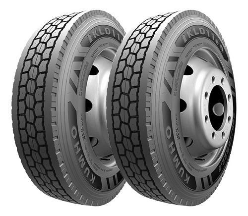 Paquete 2 Llantas 11r22.5 Kumho Kld11e 16h