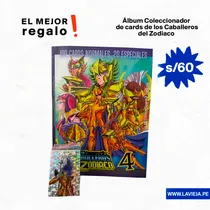 Comprar Álbum Coleccionador De Cards De Caballeros Del Zodiaco 4