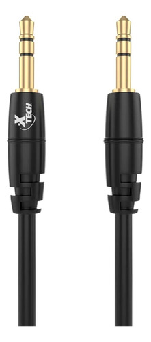 Cable Auxiliar Audio 3,5mm Xtech On The Go Xtg-232 Negro Css