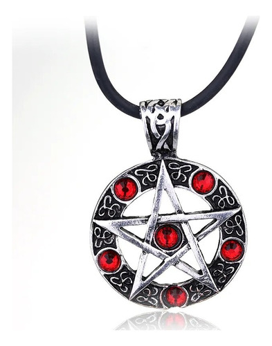 Collar Cadena Tetragramaton Pentagrama Magico