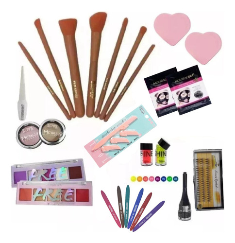 Espectacular Set De Maquillaje Alta Calidad Envio Gratis