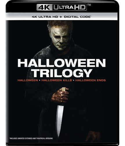 Blu Ray Halloween Trilogy 4k Ultra Hd Original 