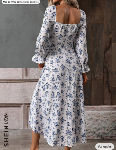 Vestido Bohemio Largo Shein