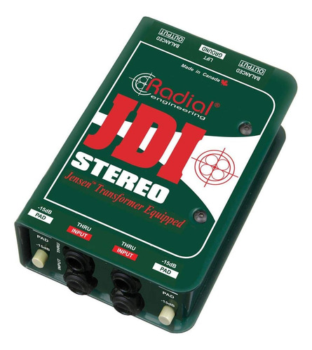 Caja Directa Pasiva  Radial Jdi Stereo 