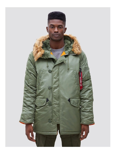 Chaqueta Alpha Industries N-3b Parka Slim Fit 