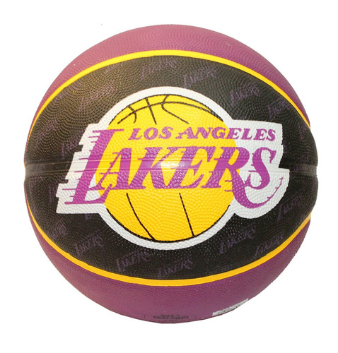 Pelota Basquet Spalding N°7 Angeles Lakers Nba Basket Lelab