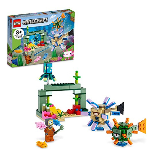 Kit De Construcción Lego Minecraft The Guardian Battle 21180