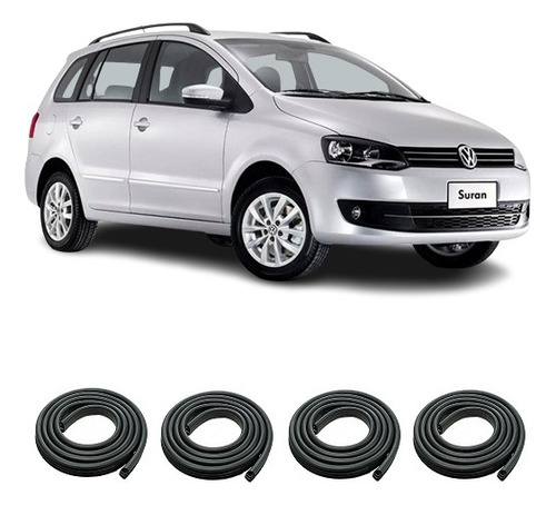 Vw Suran 2013 Burletes Para 4 Puertas Kit 4 Piezas Rapinese