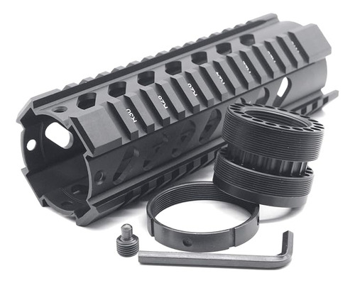 Handguard 7 Polegadas Full Metal T4 M4 Ar15 M16 P/ Airsoft