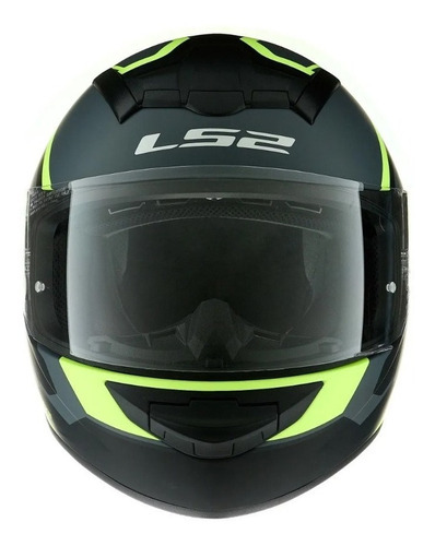 Casco Integral Ls2 352 Rookie Negro Verde Neon Zeta Motos Diseño Mein Color Negro Verde Neon Tamaño Del Casco L