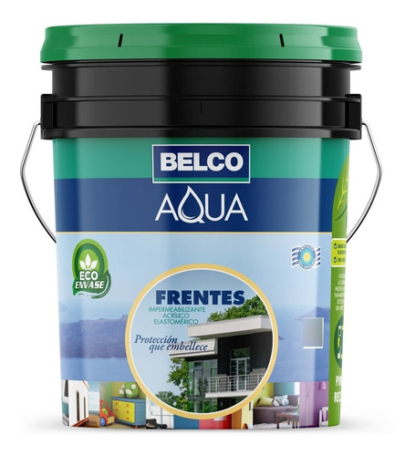 Impermeabilizante De Fachadas Aqua Frentes 1 Litro Belco 