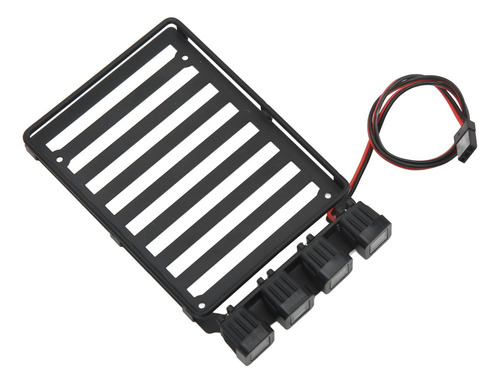 Portaequipajes Rc Roof Rc Con Luz Led Para Techo De Coche Rc