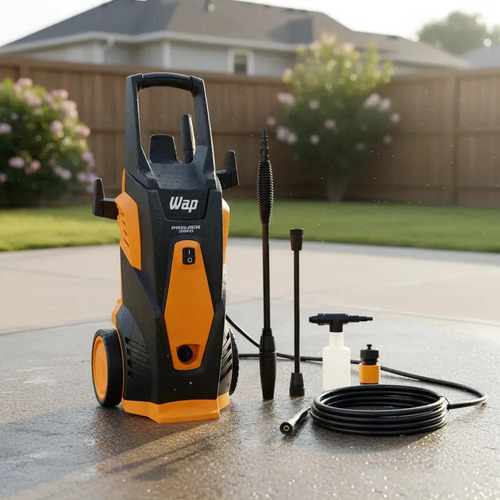 Lavadora de Alta Pressão WAP Premier 2600 1800W 2000 PSI com Aplicador de Detergente