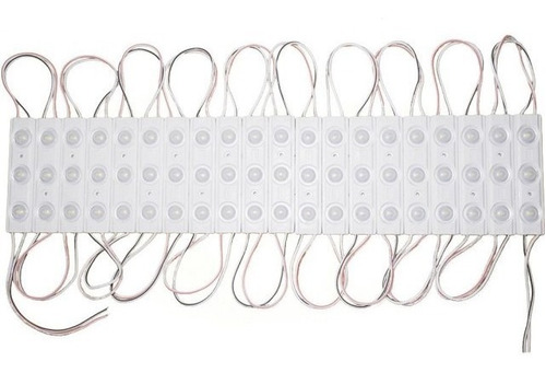 10x Módulos Led 5050 3 Leds 12v Rgb Automaticos Exterior