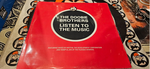 The Doobie Brothers Listen To The Music Vinilo Maxi Uk 1994