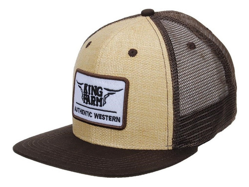 Imagem 1 de 5 de Boné Aba Reta Strapback King Farm 23770