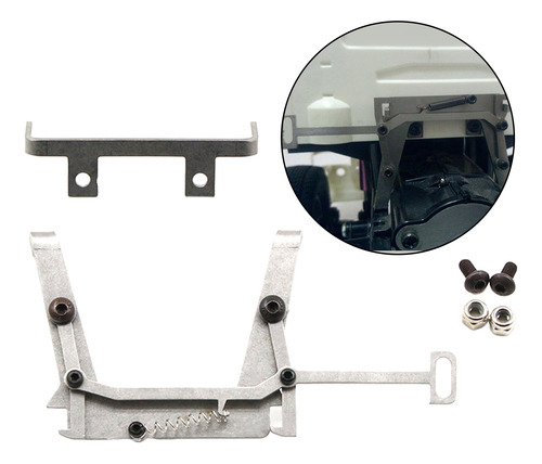 Rc Camión Hebilla Delantera Compatible Con Tamiya 1/14 Rc