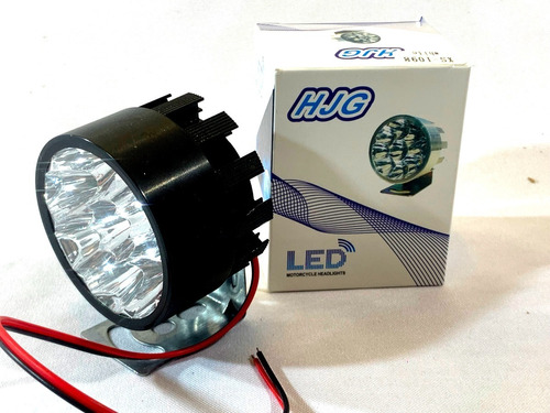 Foco 9 Leds 12v -15w Super Potente Moto Luz Blanca .x1 F06