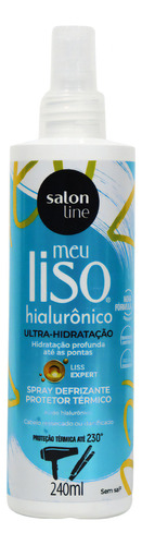 Defrizante Spray Protetor Térmico Salon Line Meu Liso Spa Capilar Antifrizz De 240ml
