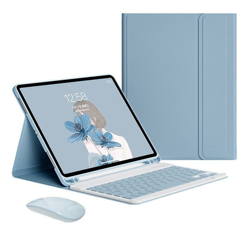 Funda Con Teclado Y Mouse Para iPad Mini 6 (6ª Gen) 8.3 Inch