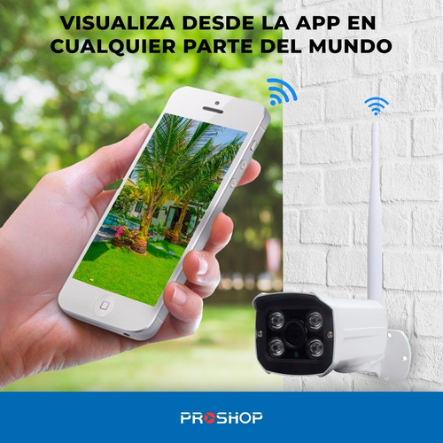 Imagen 2 de 10 de Camara Seguridad Inalambrica Ip Wifi P2p Ext 960p Cuotas Sin Interes !