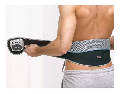 Cinturón Masajeador Lumbar Electroanalgesia Beurer Em 38 Color Negro