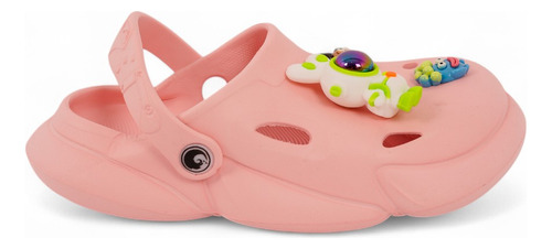 Sandalia De Moda Chanclas Niña Diseño Con Pins Interactivo