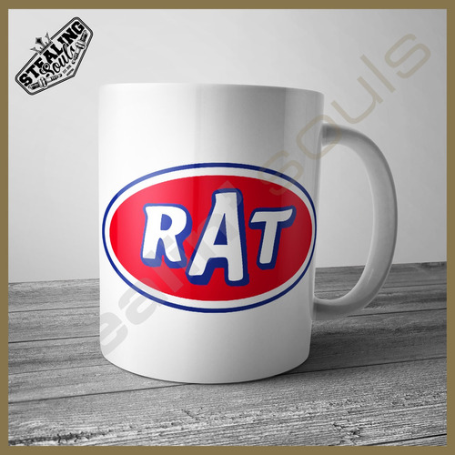 Taza | Hot Rat / Rod #799 | Mooneyes / Rat Fink / Clay Smith