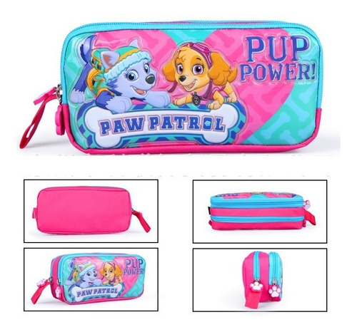 Estuches Lapices Colegio Paw Patrol