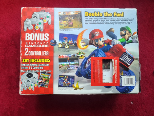 Mario Kart Double Dash Bundle Game Cube Platinum (Usado)