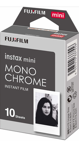 Imagen 2 de 3 de Fujifilm Instax Mini Película Monocromática 10 Fotografías.