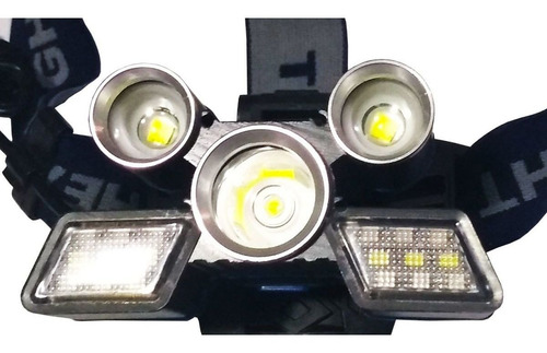 Imagen 3 de 6 de Linterna Minera Lexus 21 Led Frontal Cabeza 3000lums Ss-k500