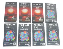 Comprar 8 Fitas Vhs - Lacradas - Mod 2