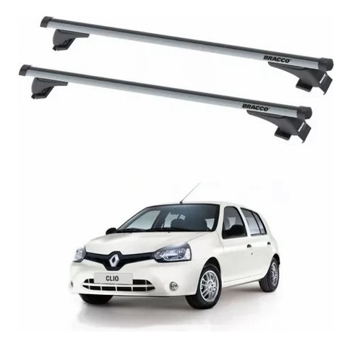 Barras Porta Equipajes Aluminio Renault Clio  - 