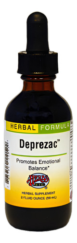 Herbs Etc. Deprezac Balance Emocional 2 Oz Liquido Sabor Natural