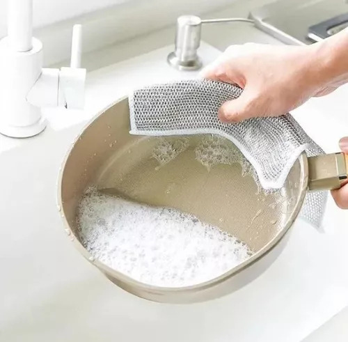 Trapo De Metal Multiusos Para Limpieza De Cocina De 30 Pieza