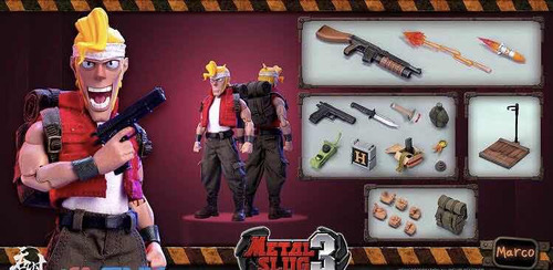 Figuras Metal Slug 3 Tarma Y Marco Original Snk Arcade (Usado)