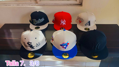 Lote De 2 Gorras New Era Originales Elige Tallas Y Modelos Multicolor Elegir 7 1/8 Lisa
