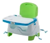 Comprar Silla De Comer Desmontable Booster Color Verde Ok Baby