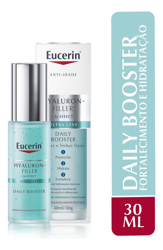 Eucerin Gel Hidratante Hyaluron Filler 30ml 20+ Todo Tipo De Pele Dia/noite