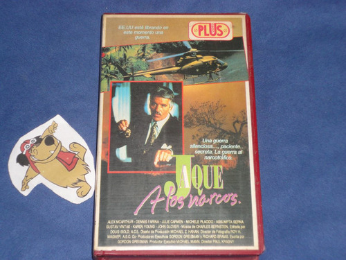 Jaque A Los Narcos -vhs Drug Wars The Medellin Dennis Farina