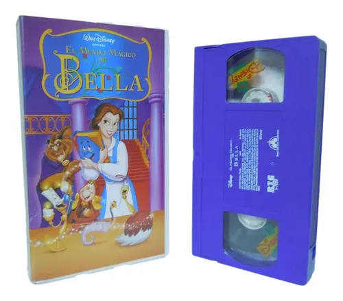 comprar El Mundo Mágico De Bella Vhs, Clásicos De Walt Disney 