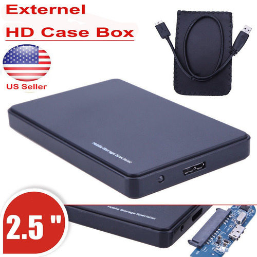 Caja Fuerte Usb 3.0 Sata Hd Caja Externa 2tb 2.5  Caja Con B