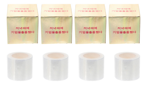 Película Plástica Para Cubrir Cejas Bordada En 4 Rollos