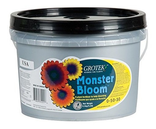 Fertilizante De Jardín - Grotek Monster Bloom, 2.5 Kg