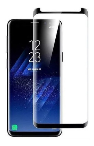 Imagem 4 de 5 de Kit Capinha Anti Choque+pelicula Vidro 5d Samsung Galaxy S8