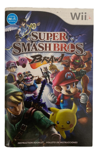 Instructivo Del Juego Super Smash Bros Wii