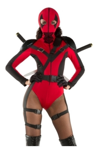 Disfraz De Deadpool, Talla X-large, Para Mujer - Halloween