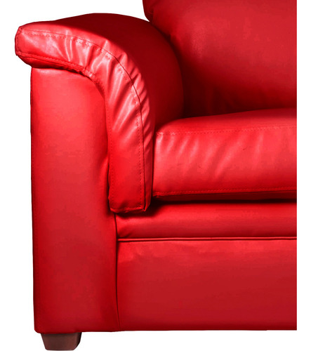 Sofa Ancona 3 Cuerpos Pu Grano - Latam Home